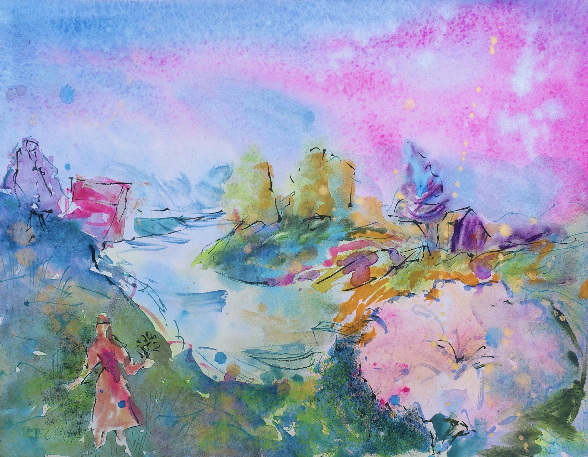 Delicate Blooms by Jane Forth